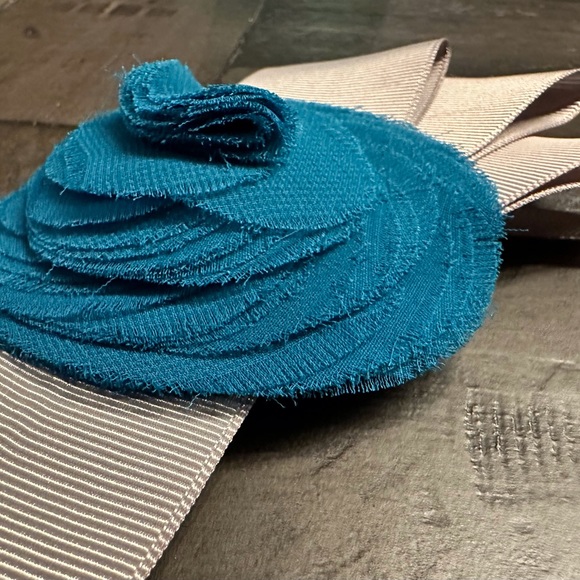 J Crew Camilia Sash Tie Grosgrain Belt One size - Picture 4 of 4